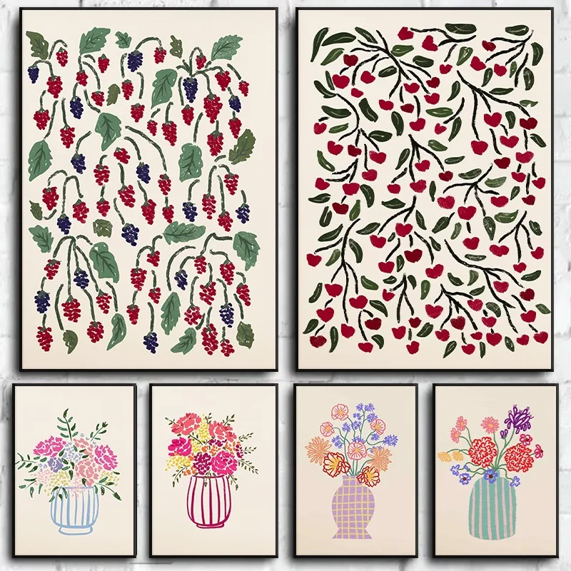 Florist Supply Vases - 1 cuadro sobre lienzo sin marco,