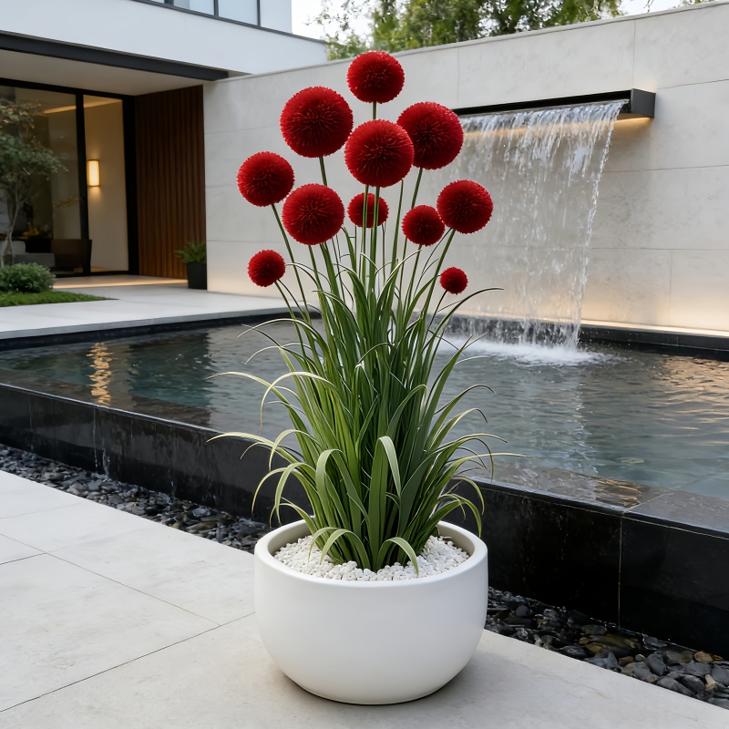 Florist Supply Vases - 4 piezas = 12 tallos, el