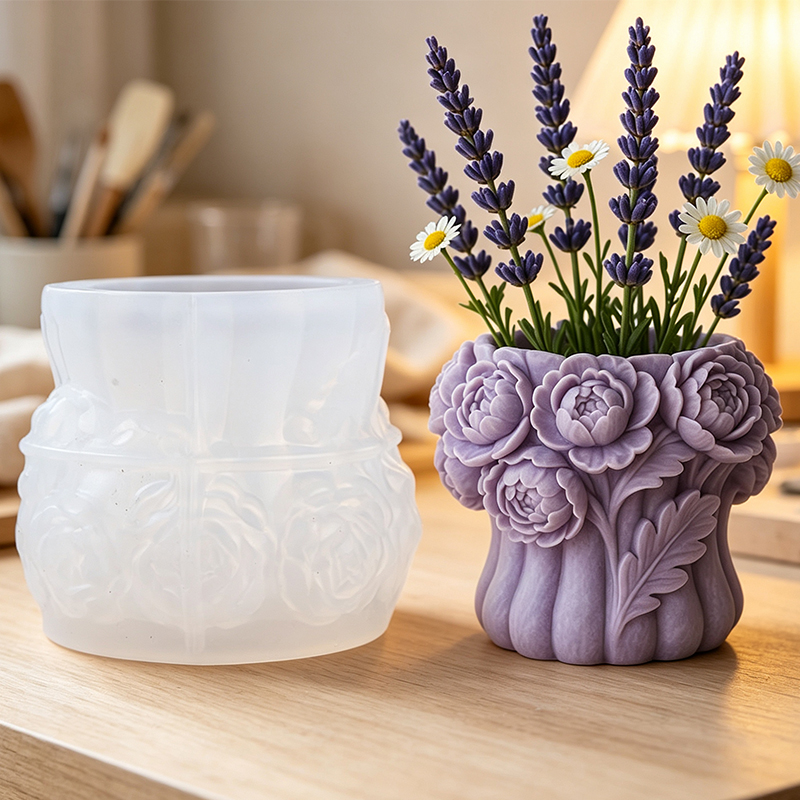 Molde de silicona 3D para flor - Florist Supply Vases reseña y precio
