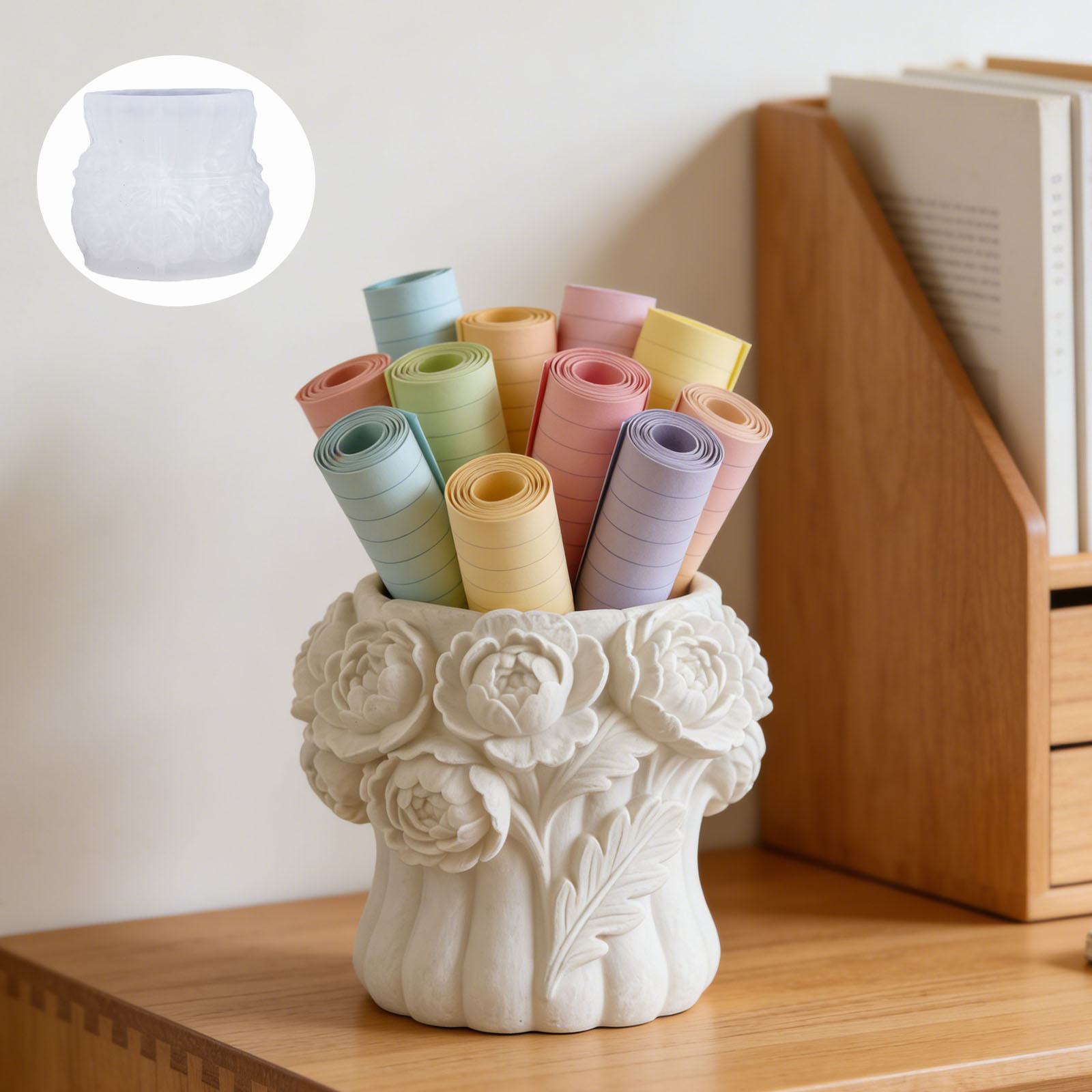 Molde de silicona 3D para flor - Florist Supply Vases reseña y precio