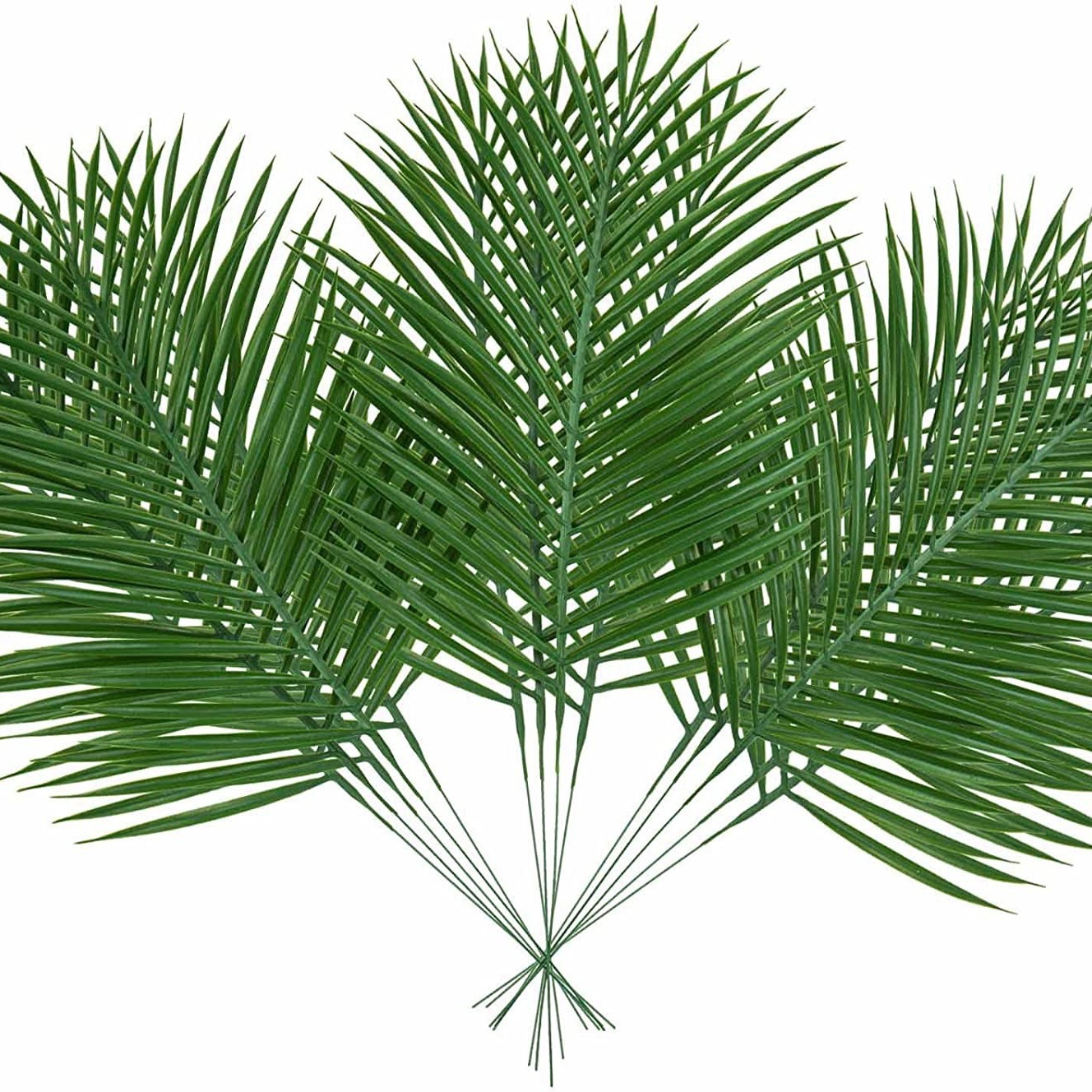 Hojas de palma artificiales do - Florist Supply Vases reseña y precio