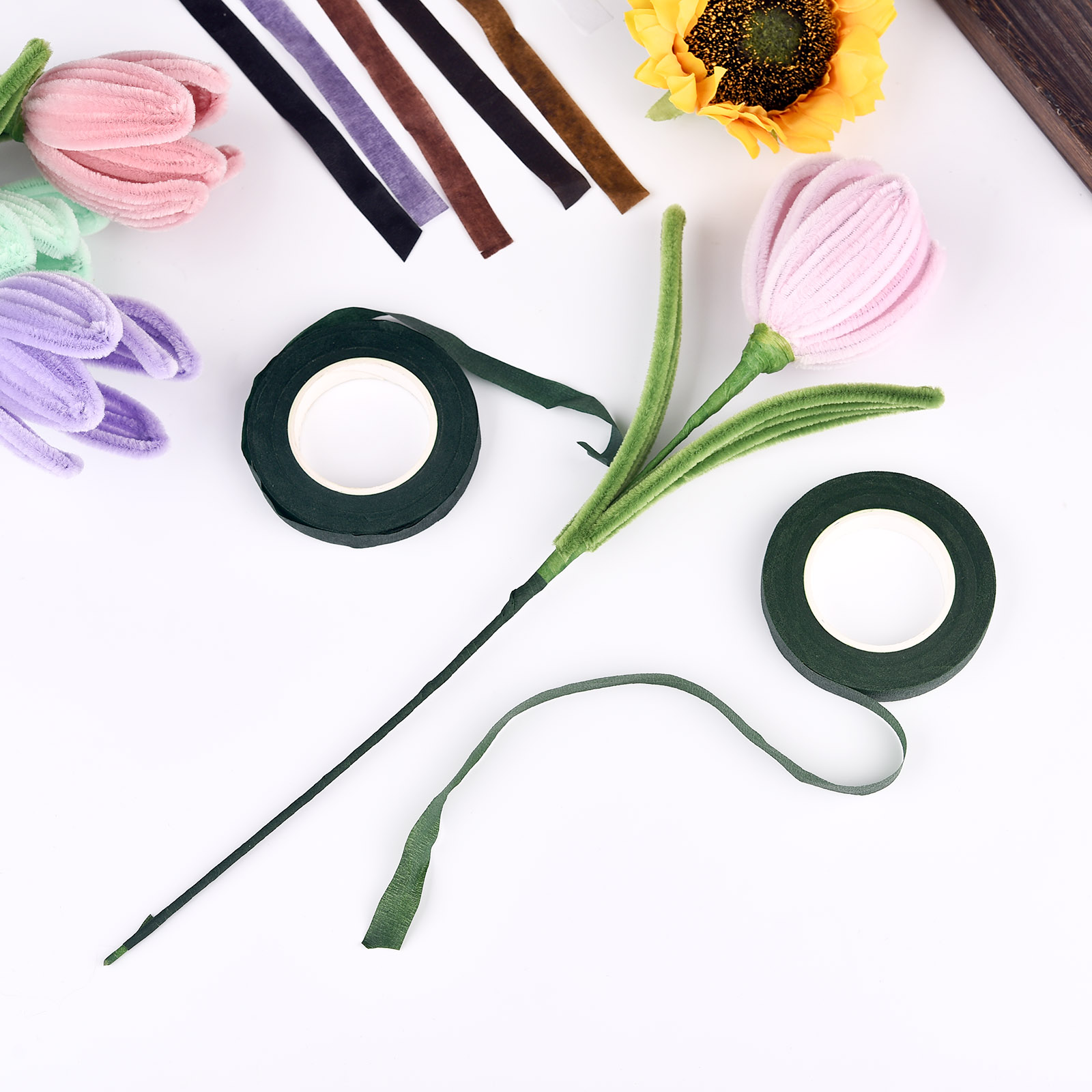 Cinta de tallo Floral de 30 ya - Anda Florist Supply reseña y precio