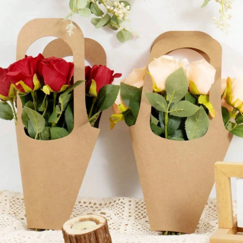 Bolsa de papel kraft para flor - Florist Supply House reseña y precio