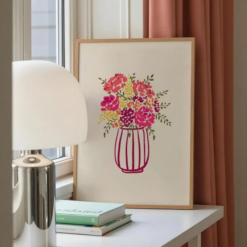 1 cuadro sobre lienzo sin marc - Florist Supply Vases reseña y precio
