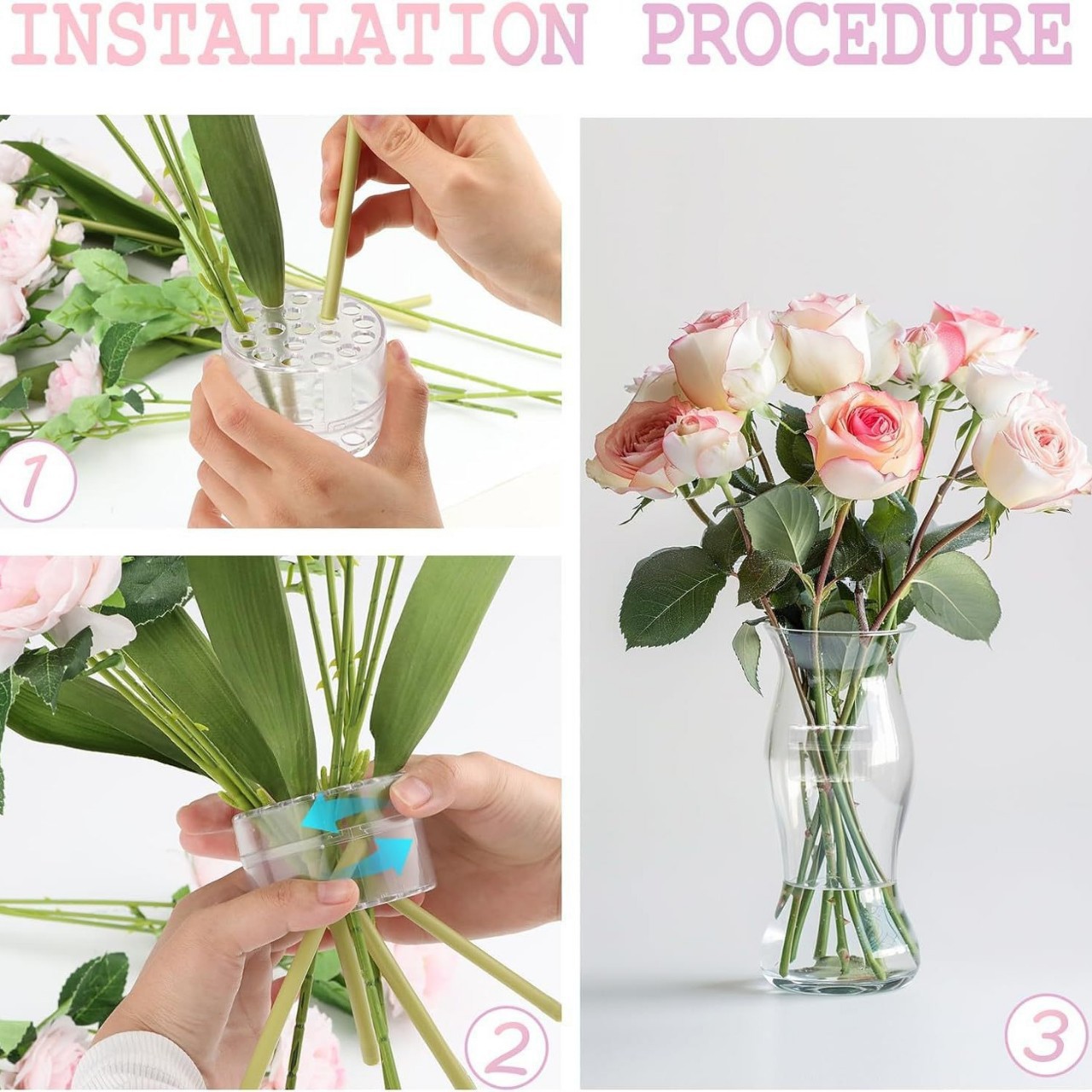 Soporte en Espiral para Tallos - Florist Supply Vases reseña y precio