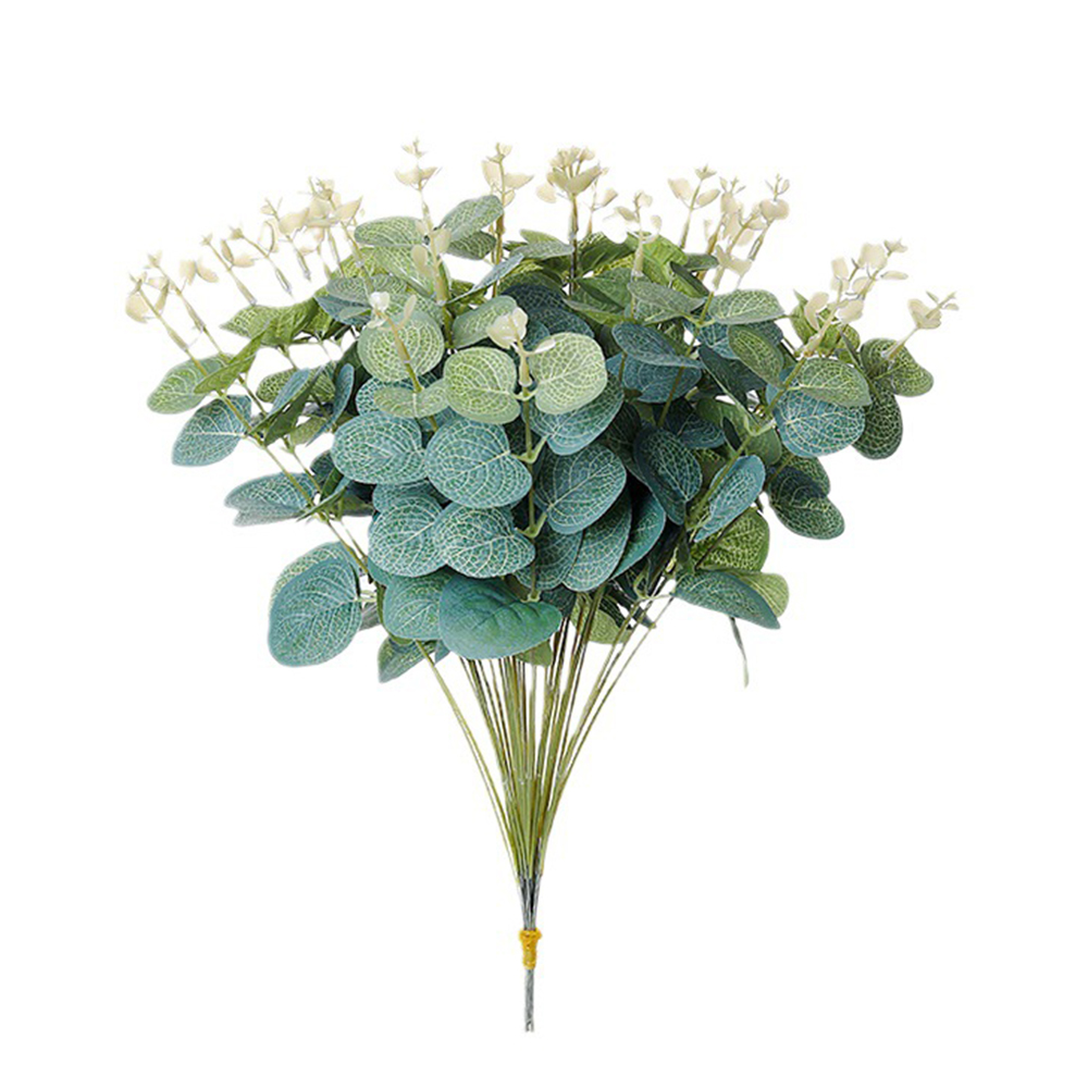 20 piezas plantas falsas hoja  - Florist Supply Vases reseña y precio